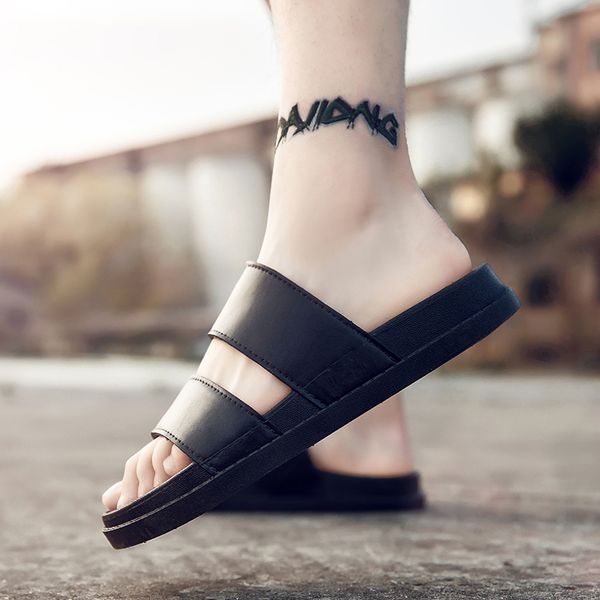 

platform slippers slides shoes rubber sandals women sporst up sandy bule beach foam outdoor indoor walking soft bottom three size 36-4, Black
