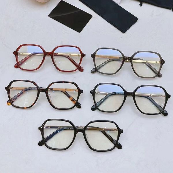 

ch5479 classic brand round sunglasses eyewear metal gold frame glasses men women mirror glass lens design sunglass, White;black