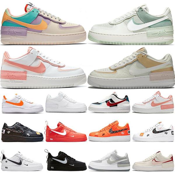 

2021 airforce 1 men women shadow platform running shoes high low cut pistachio frost pale ivory skateboarding mens outdoor sports trainers s