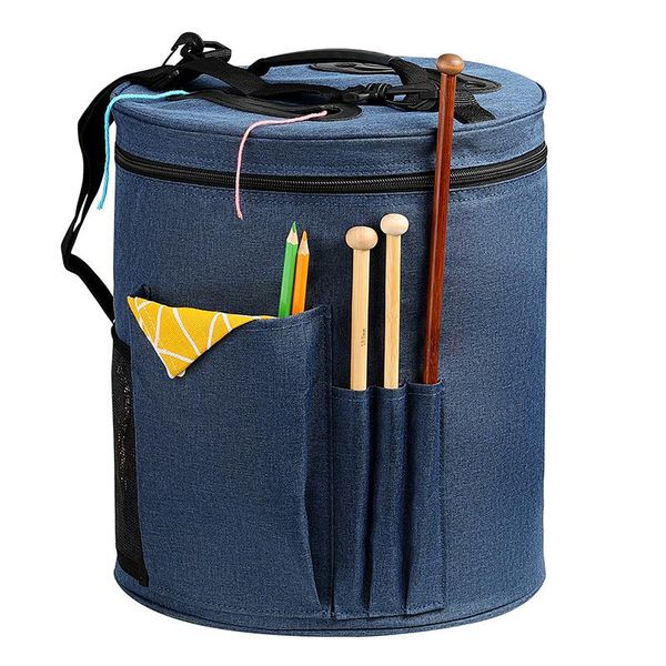 

other arts and crafts empty yarn bag small knitting storage diy househand needle weave craft sewing tools crochet
