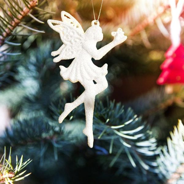 

christmas decorations angel wing mini tree decor pendants party ornaments hanging