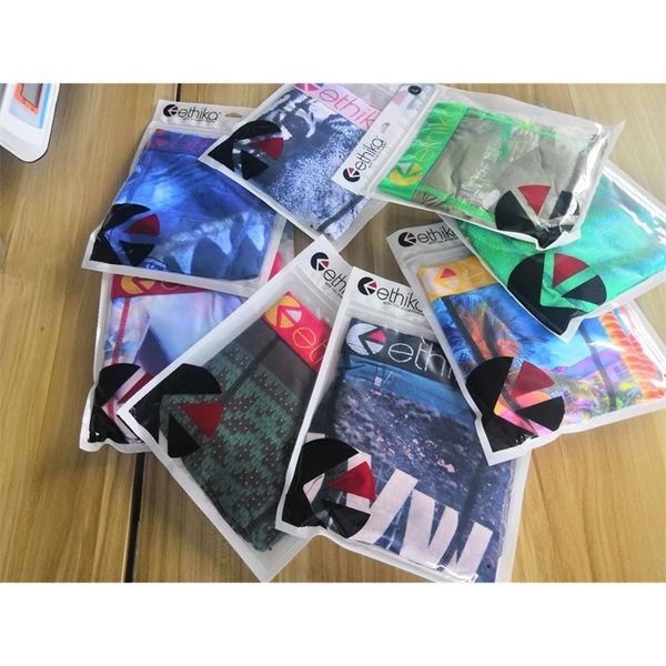 

underpants random styles ethika men's comfortable uunderwear men boxer hip hop rock underwear fashion quick dry panties, Black;white
