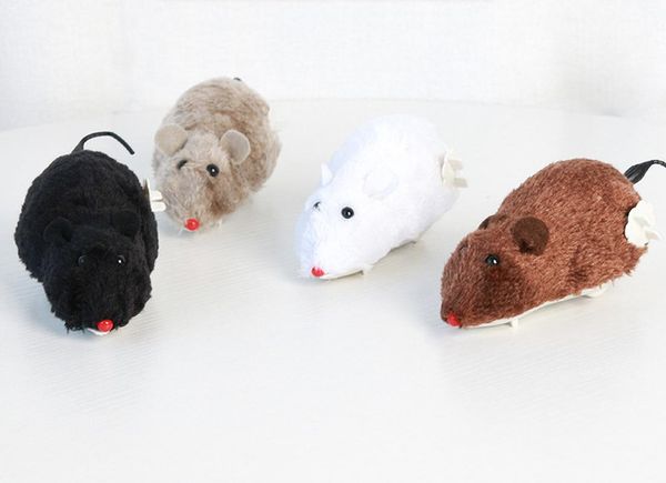 

cat self-exciting toy clockwork realistic mouse running plush pet educational supplies toys