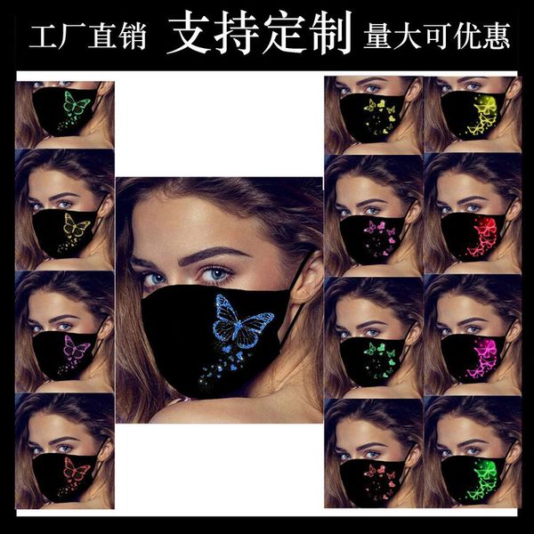 

mask personalized butterfly dustproof washable cloth butterfly