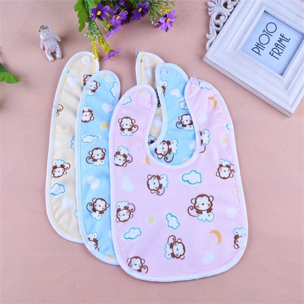 

5pc/lot baby bibs supplies velvet crystal waterproof buckle hood towel 2534 q2