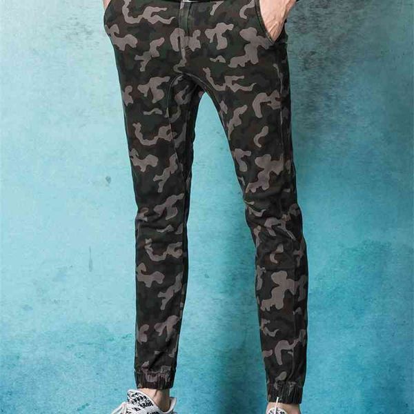 

new men's camouflage harem pants in spring and summer, Black