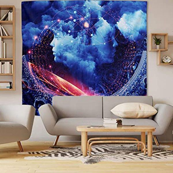 

tapestries tapestry mystic chakra meditation planet magic pattern wall hanging for living room bedroom dorm decor 2021