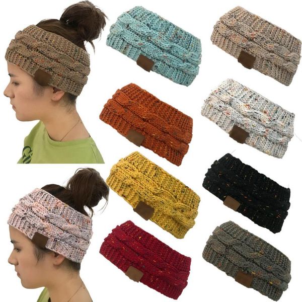 

beanie/skull caps color speckled twist with hair band knitted hat many kinds of collocation for beautiful and lovely women, Blue;gray
