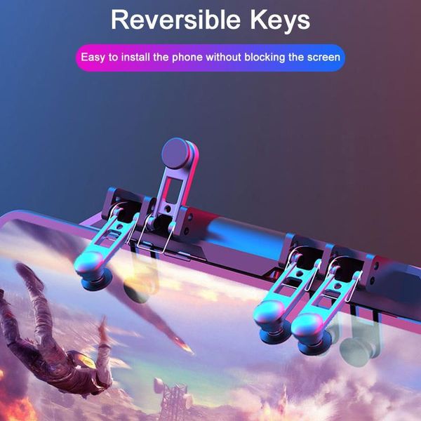 

game controllers & joysticks 6 finger operation cellphone controller with heat dissipation function enhance gaming experience ergonomic desi