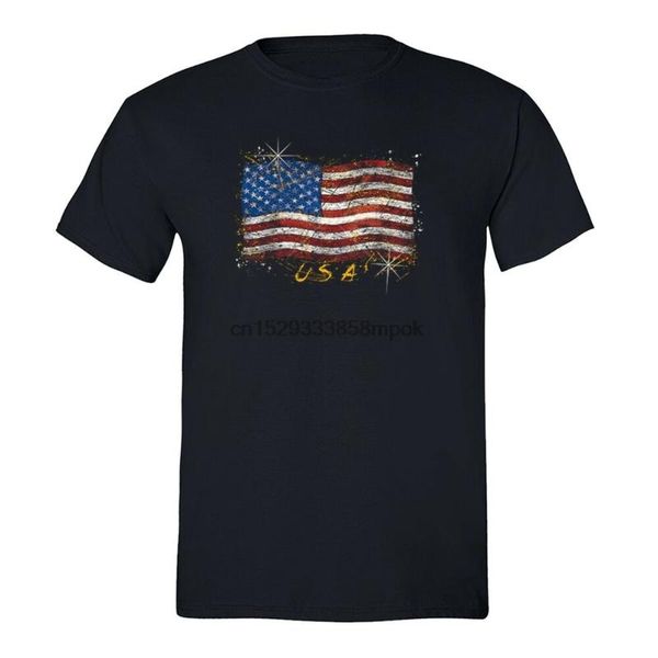 

men's t-shirts american flag distressed 4th of july t-shirt clothing usa pride shirt black, White;black