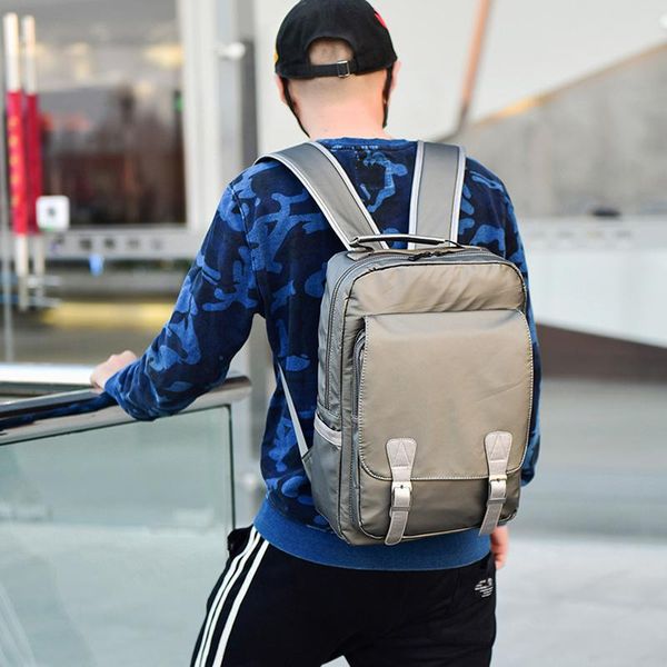 

backpack men for laplarge capacity stundet casual style bag water repellent