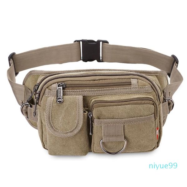 

waist bags portable multifunction fishing bag canvas lure reel shoulder money purse phone chest sling