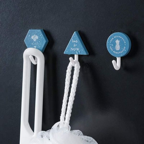 

hook wall door clothing hanger self-adhesive sundries key hanging sticky holder hooks & rails