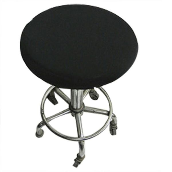 

chair covers 4pcs/lot round cover stretch bar stool elastic seat protector housse tabouret de slipcover