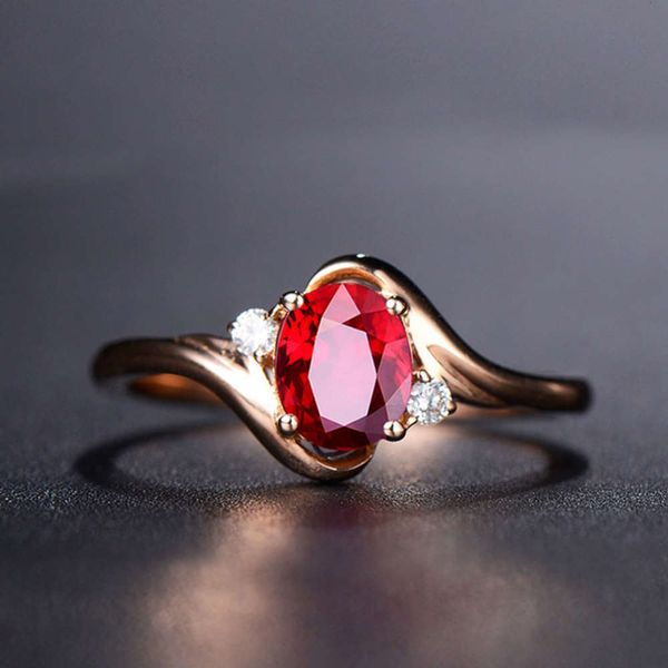 

price pigeon blood red corundum ring female, Black