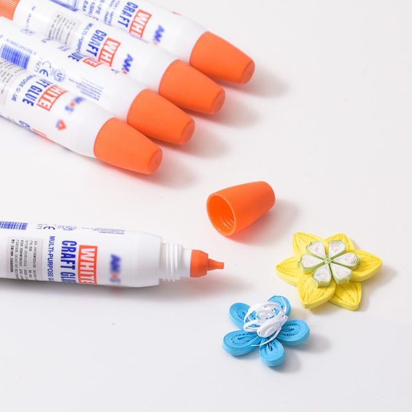 

other arts and crafts diy 34ml white latex quilling quick drying scrapbooking tools decoupage paper material stationery south korea gl