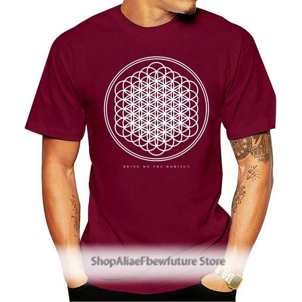 

women's t-shirt bring me the horizon women sempiternal logo boyfriend fit, White
