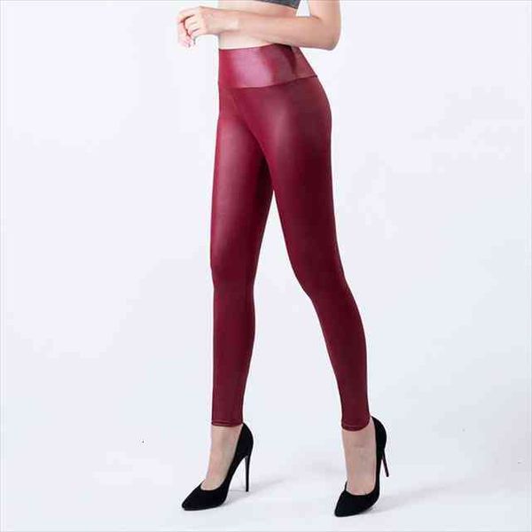 

high waist elastic women fitness leggings female skinny solid color slim jeggings 4 colors fashion casual push up pants, Black