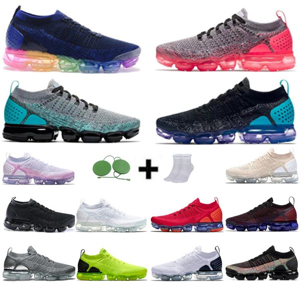 

Running shoes Knit 2.0 men women chrome be true Black Multicolor Dusty Cactus hydrogen blue Light Cream sneakers mens trainers sport size 36-45