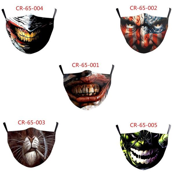 

high-quality masks mouth 3d digital printing inserted protective mask can be equipped with filter chip to prevent haze and dust