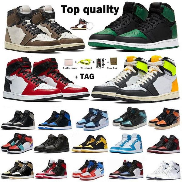 

jumpman 1s basketball shoes men suede unc dark mocha turbo green retro high blue chill chicago white the ten retrobred banned women black sh