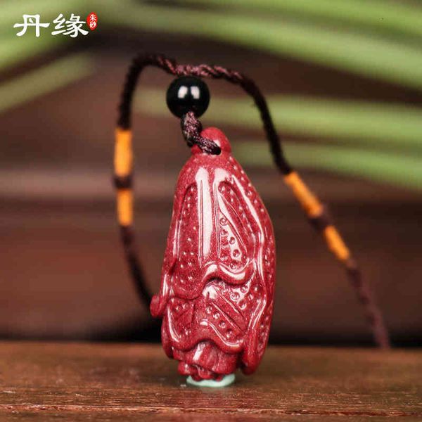 

souvenirs guizhou wanshan danyuan purple gold sand cabbage pendant carry on children's gift