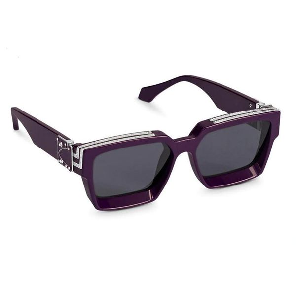 

womens mens sunglasses fashion z1165w millionaire square frame retro shiny golden summer uv400 lens 1165 style laser logo glasses, White;black