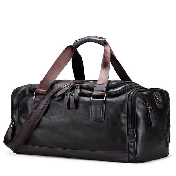 

duffel bags vintage handbags men's casual tote for men large-capacity portable shoulder fashion travel package