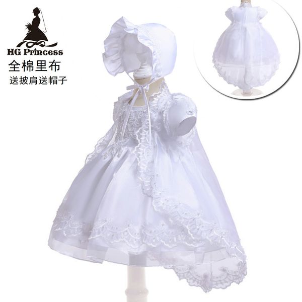

premium 70% off baby children 1 ~ 3 years old princess dress one year white baby wash