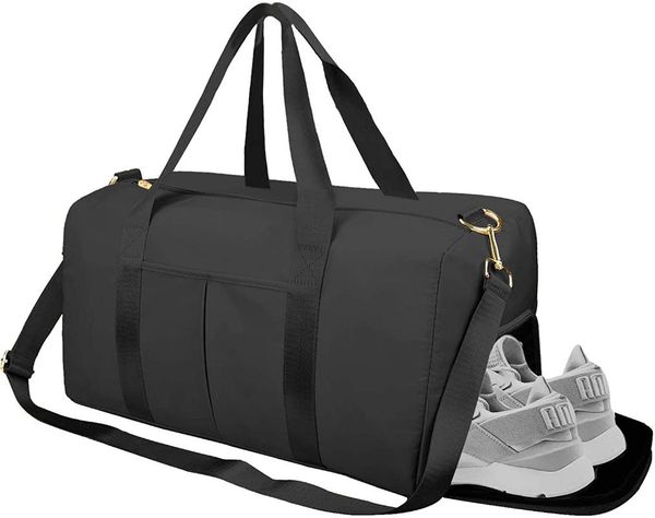 

outdoor bags gym duffle bag dry wet separated sport training handbag yoga with extra drawstring backpack for man