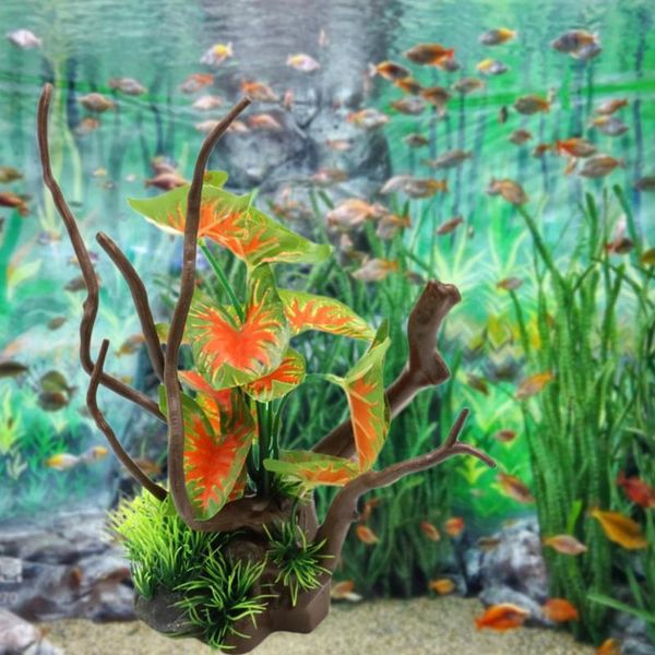 

decorations fish breeding simulation tank landscaping aquarium decoration supplies