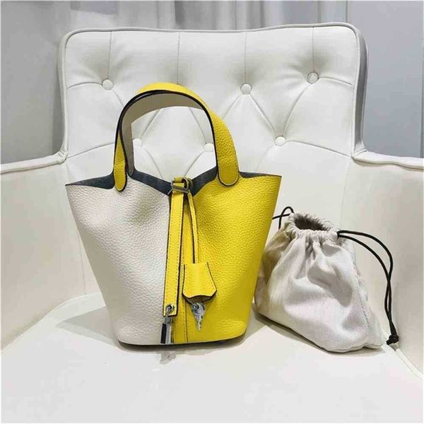 

women luxurys designers bags 2021 shop purchase color contrast leather bucket simple fashion vege designer handbag handbags totes crossbody
