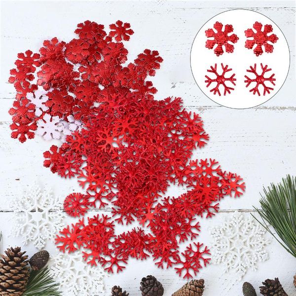 

christmas decorations 300pcs snowflake decoration accessories confetti