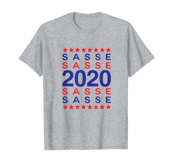 

sasse 2020 republican party campaign usa president election t-shirt, White;black
