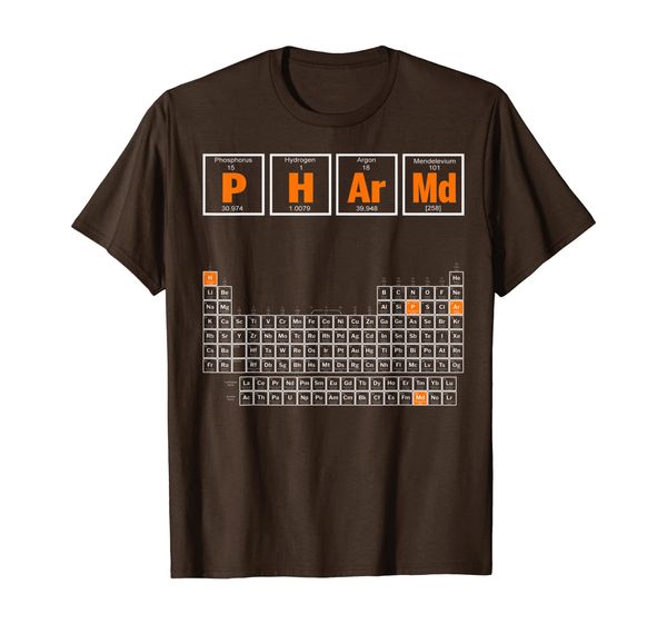

PharmD Periodic Table of Elements Pharmacy Pharmacist Shirt, Mainly pictures