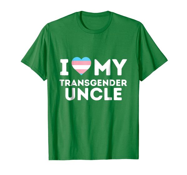 

I Love My Transgender Uncle Trans Pride Equality T-Shirt, Mainly pictures