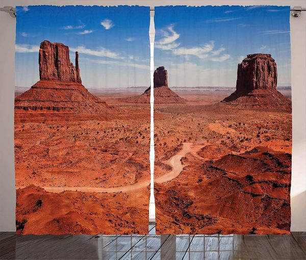 

curtain & drapes western curtains american desert arizona monuments valley national park wild west theme living room bedroom window