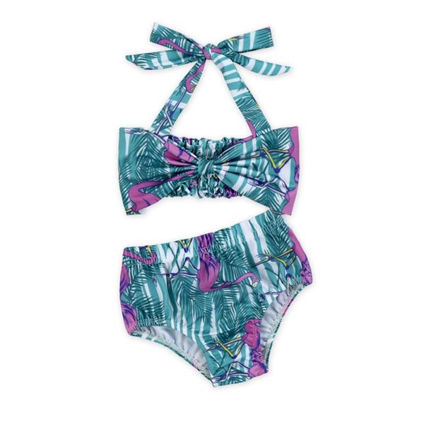 

factory3iq0 split new girls' firebird bikini children's ins swimsuit, White;black