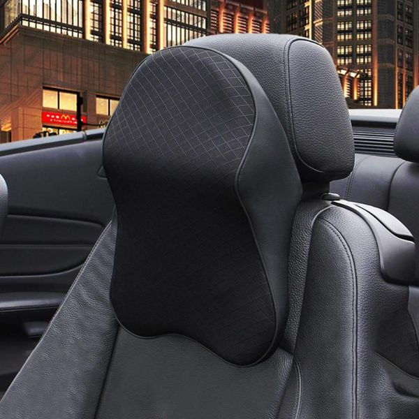 

seat cushions car headrest neck pillow memory foam head support cushion protector four seasons gm back waist
