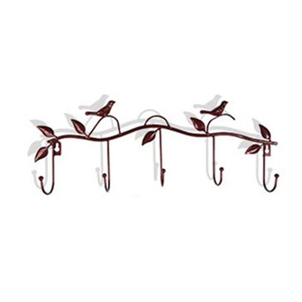

birds metal wall coat rack and hat multi-function mounted hook hangers for livingroom bedroom ne hooks & rails