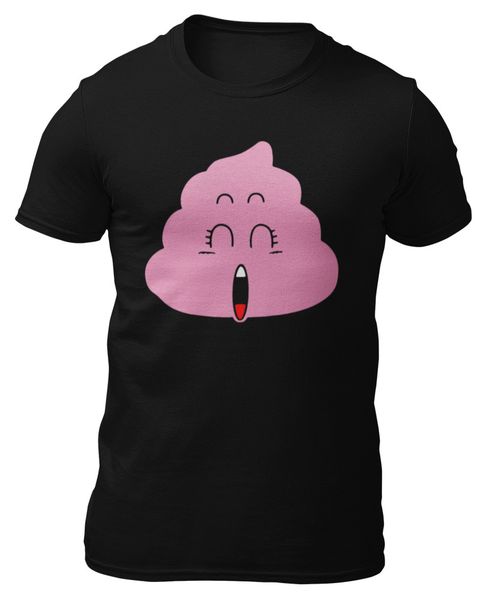 

t-shirt-poop-dr slump arale-t-shirt -, White;black
