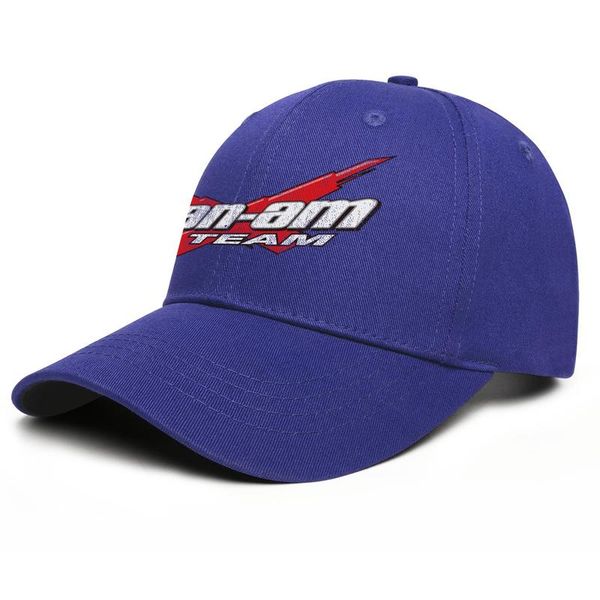 

fashion can-am team logo baseball cap golf original trucke hats team can-am decal america flag golden gay pride rainbow, Blue;gray