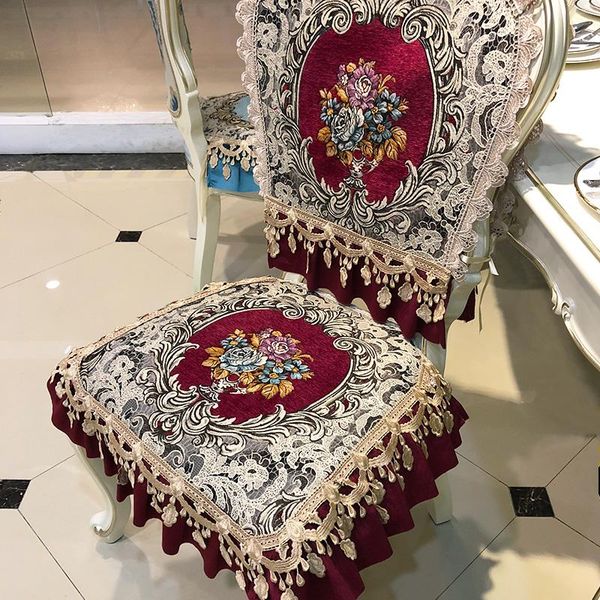 

chair covers retro dining cover home diningroom decor armchair seat cushion euro printed universal luxury custom gaming