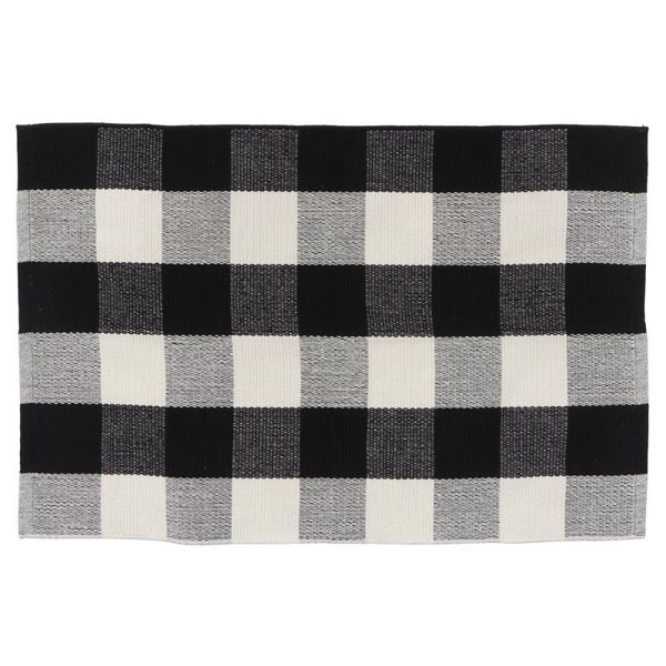 

carpets 1pc knitting entryway mat fashionable plaid floor for christmas festival