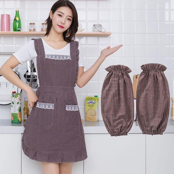 

aprons 2021 home apron solid color kitchen