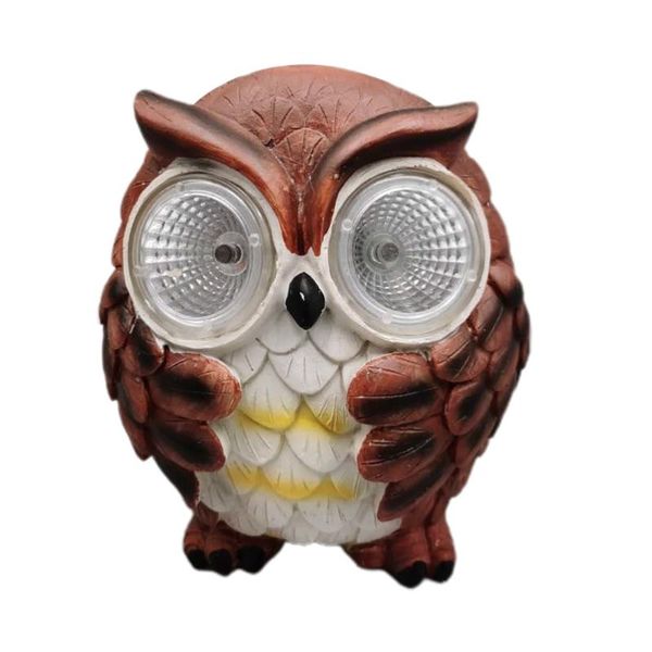 

solar lamps 1pc powered outdoor lawn lamp yard light for home (dark red)