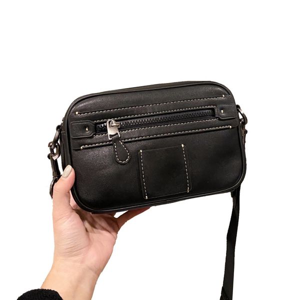 

version bags wholesale akend onthego cowhide c family kongjia one shoulder slanting zhouzhoubao123 saddle bag quilted handbags, Black