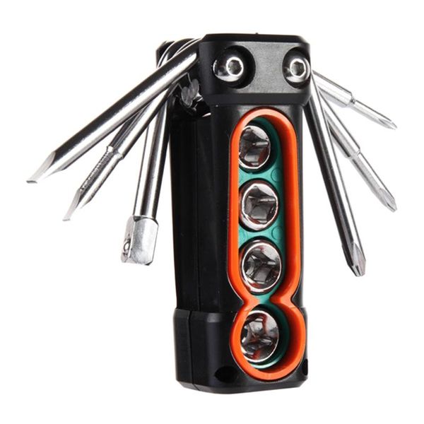 

professional hand tool sets universal folding multi-tool set with 10 functional tools included screwdrivers kit