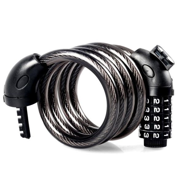

bike locks bicycle lock code key anti theft password cycling combination metal light weight security for scooter