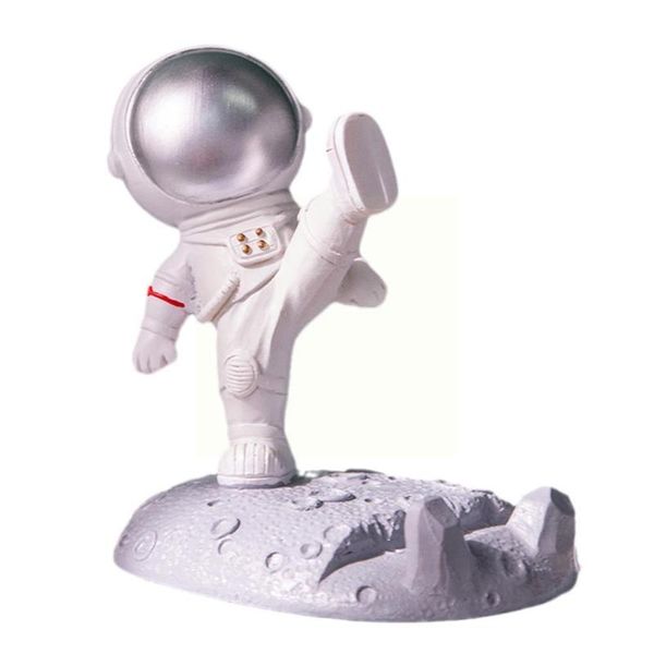 

cell phone mounts & holders classic astronaut spaceman mobile bracket stand decor phones desk holder for suppo p2n6